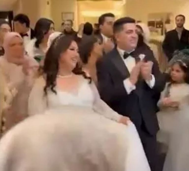 زفاف الفنانة دعاء رجب