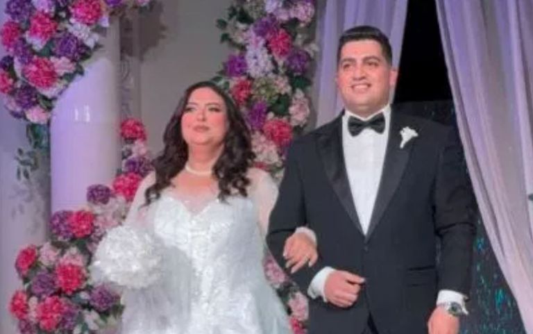 زفاف الفنانة دعاء رجب