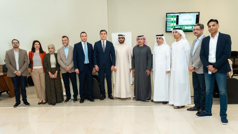 جانب من إطلاق منظومة الدفع الجديدة