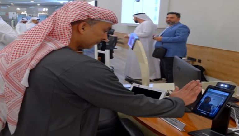 جانب من إطلاق منظومة الدفع الجديدة