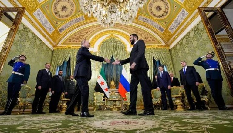 لقاء الشرع وبوتين في أكتوبر