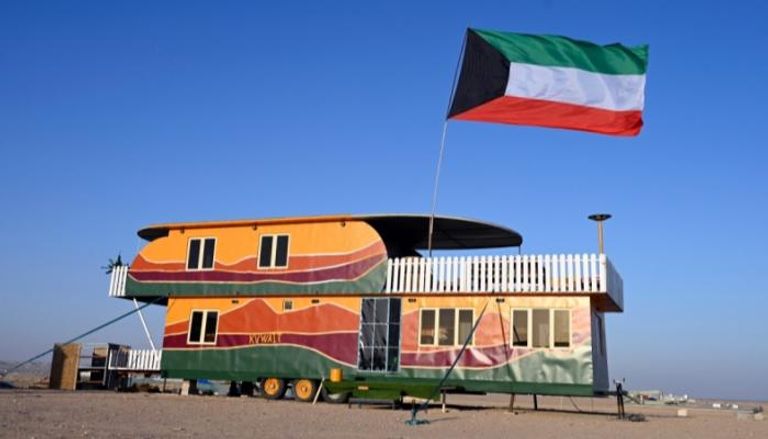 مكتبة عامة مفتوحة في صحراء الجهراء