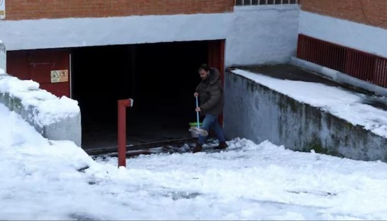 تأثير العاصفة كريستين 