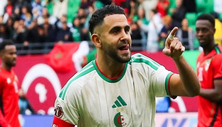 رياض محرز، نجم منتخب الجزائر