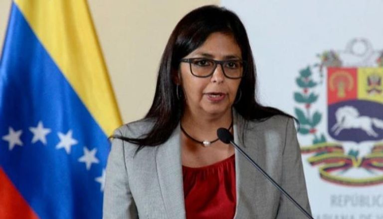 رئيسة فنزويلا المؤقتة ديلسي رودريغيز 