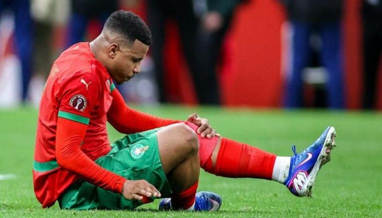 حمزة إيغمان مهاجم منتخب المغرب