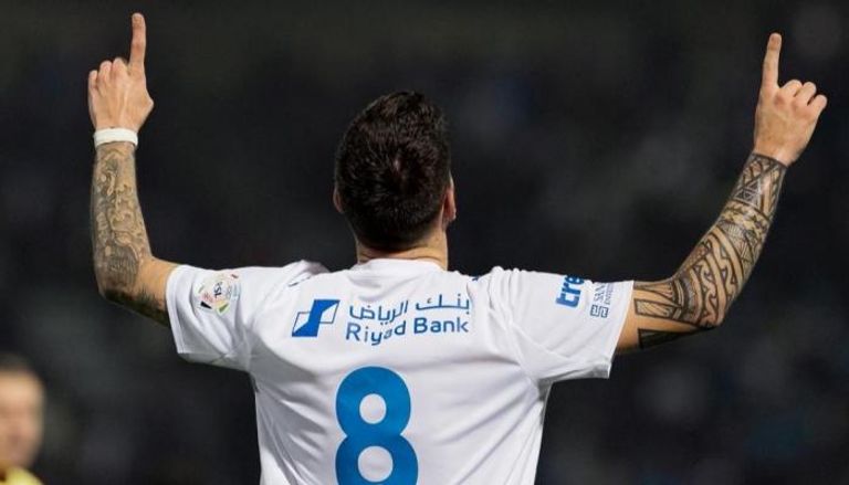 روبن نيفيز من مباراة القادسية ضد الهلال