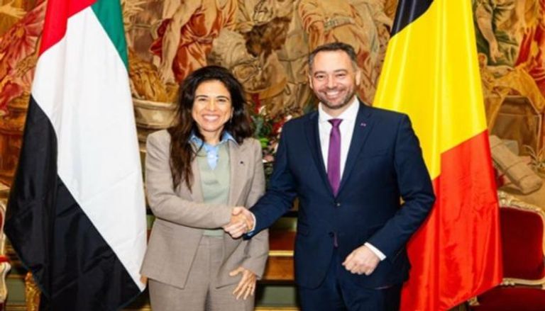 جانب من لقاء لانا زكي نسيبة وماكسيم بريفو 