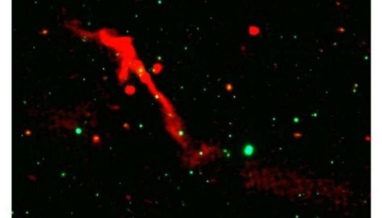 الثقوب السوداء تعمل كبركان خفي