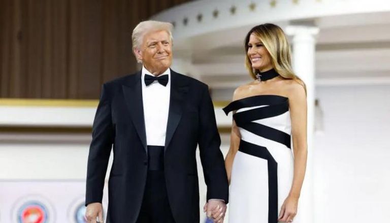 ترامب وزوجته ميلانيا