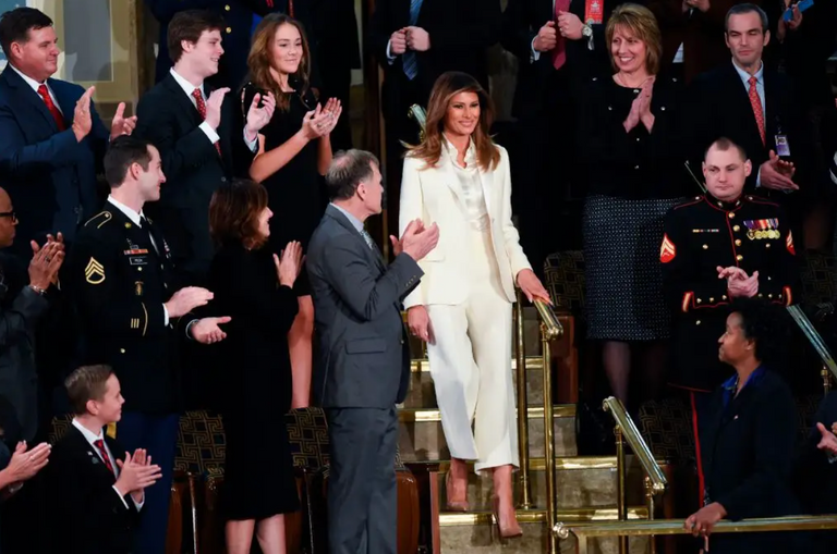 ترامب وزوجته ميلانيا