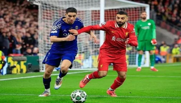 محمد صلاح وأشرف حكيمي