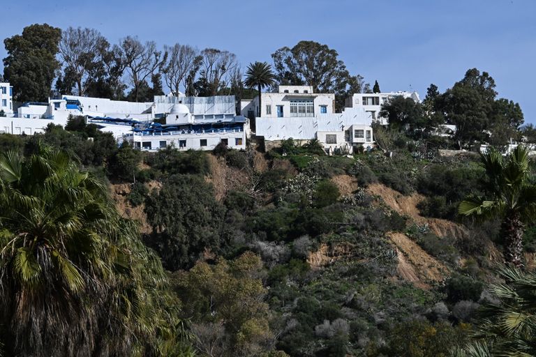 قرية سيدي بوسعيد - أ ف ب