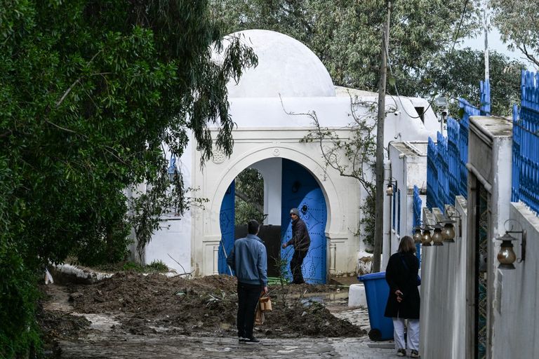 قرية سيدي بوسعيد - أ ف ب