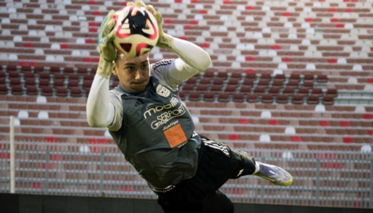 بلعزوق مع منتخب الجزائر الرديف