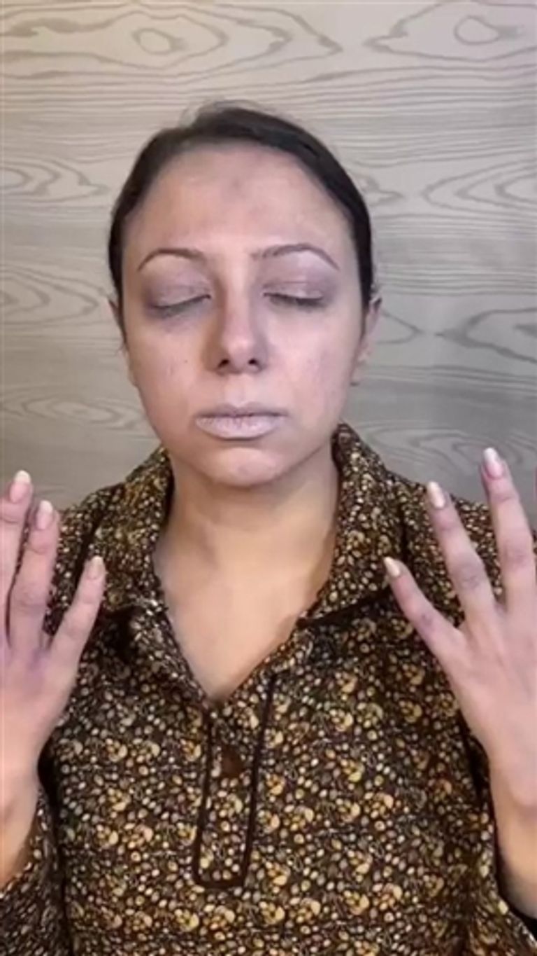 الفنانة سارة خليل 