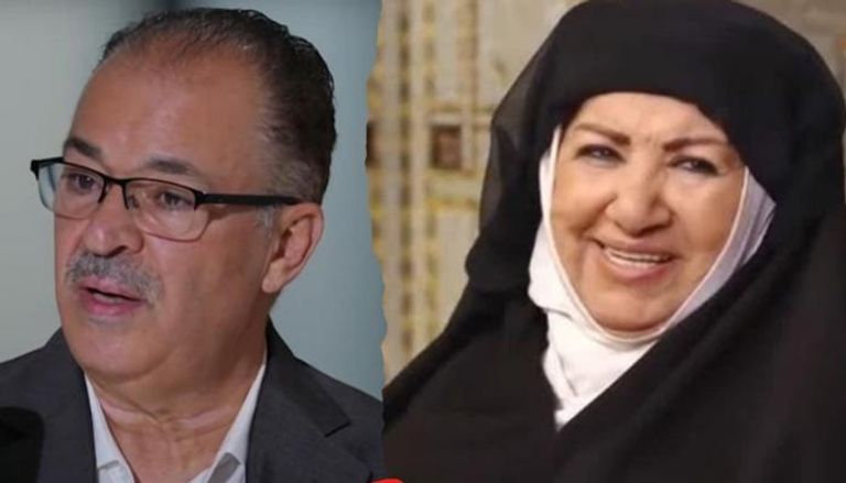 مازن الناطور والراحلة هدى شعراوي 