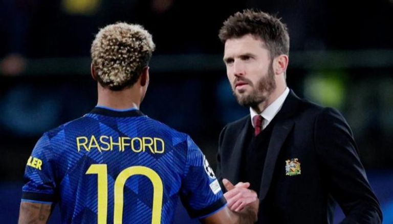 مايكل كاريك وماركوس راشفورد