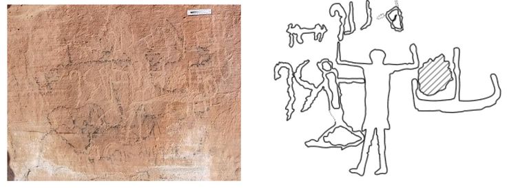  تصور اللوحات غزو المصريين القدماء للمنطقة 