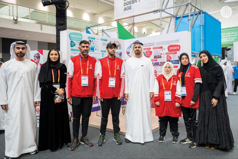 ذياب بن محمد بن زايد يشيد بتنظيم ألعاب الماسترز &laquo;أبوظبي 2026&raquo; - صورة 1