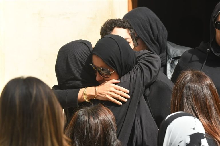 صور من جنازة والدة ريم مصطفى.. لحظات وداع مؤثرة - صورة 1