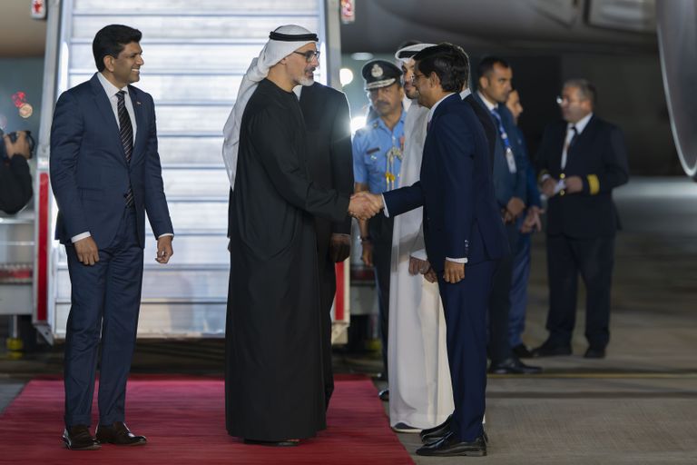 ولي عهد أبوظبي يصل نيودلهي لحضور أعمال &laquo;قمة تأثير الذكاء الاصطناعي&raquo; - صورة 2