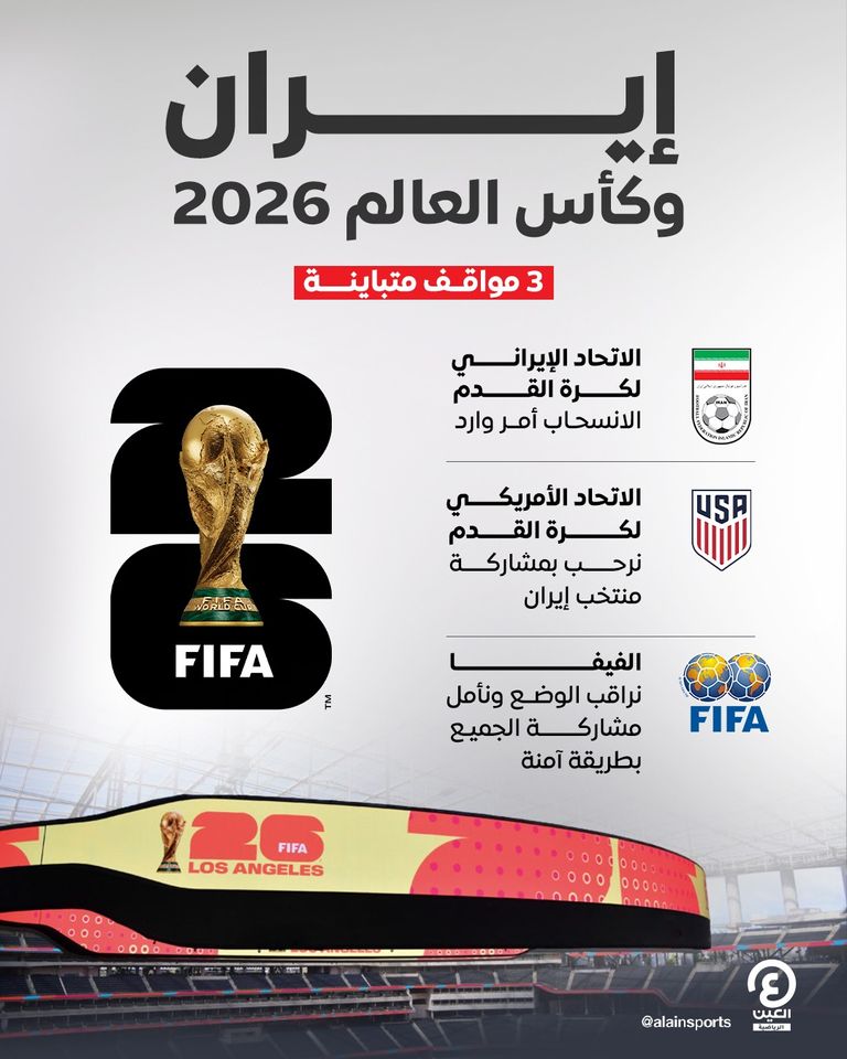 مفاجأة أمريكية تجاه مشاركة إيران في كأس العالم 2026 - صورة 1