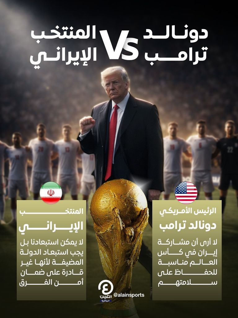 منتخب إيران يرد على تحذير ترامب من مشاركته بكأس العالم - صورة 1