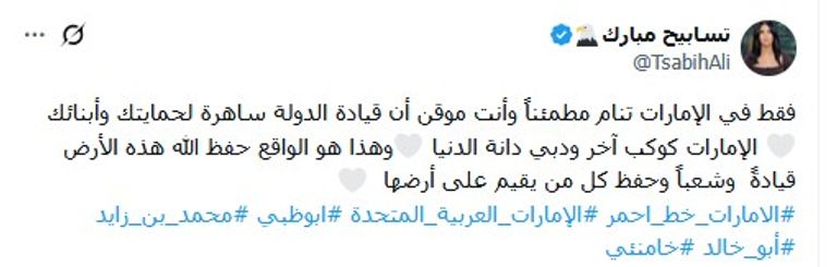 &laquo;لا تشيلون هم&raquo;.. رسالة المقيمين إلى أهل الإمارات تعكس التماسك المجتمعي - صورة 3