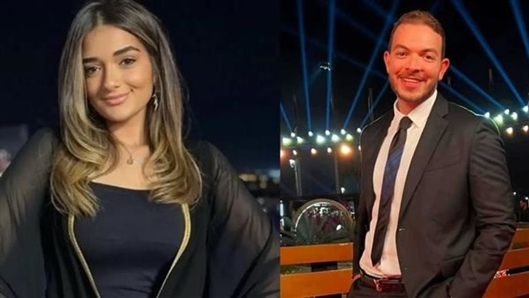 خطوبة ملك زاهر على شريف عمرو الليثي في أجواء عائلية - صورة 1