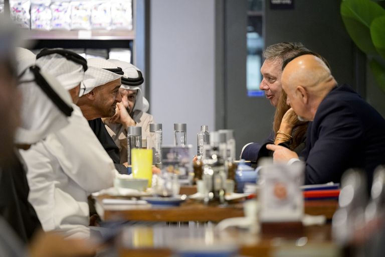 خلال لقائهما بالإمارات.. محمد بن زايد يبحث مع رئيس صربيا تطورات المنطقة - صورة 2