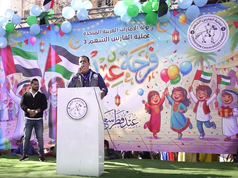 &laquo;الفارس الشهم 3&raquo; تنظم كرنفالا ترفيهيا لأطفال غزة احتفاء بعيد الفطر - صورة 2