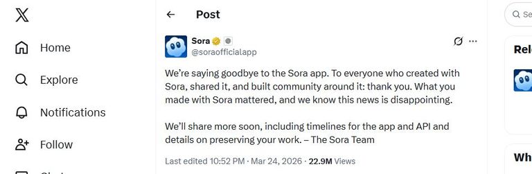 &laquo;أوبن إيه آي&raquo; تطوي صفحة Sora وتنهي تحالف ديزني.. تفاصيل صادمة - صورة 1