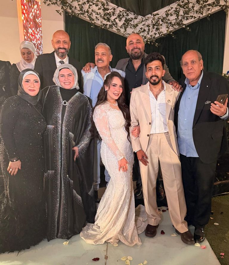 الفنان محمد رضوان يحتفل بخطوبة ابنته بحضور نجوم الفن - صورة 1