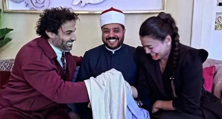حقيقة زواج أسماء جلال وأحمد فهمي - صورة 1