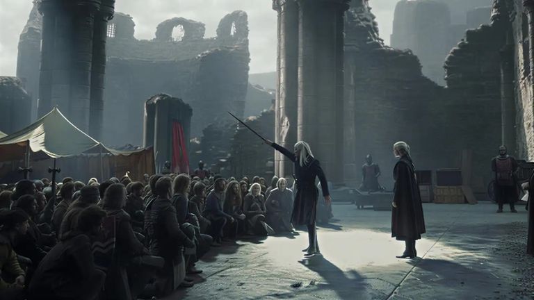 صورة من كواليس الموسم الثالث من House of the Dragon تثير صدمة للجمهور - صورة 1