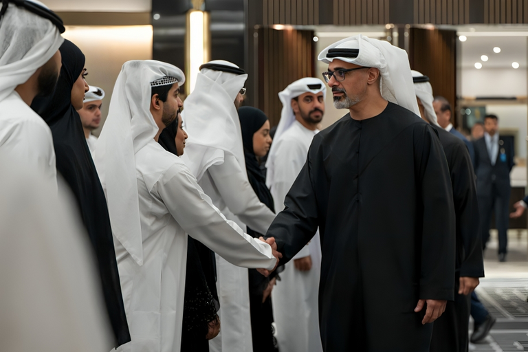 ولي عهد أبوظبي يلتقي طلبة الإمارات الدارسين في العاصمة الصينية بكين - صورة 2