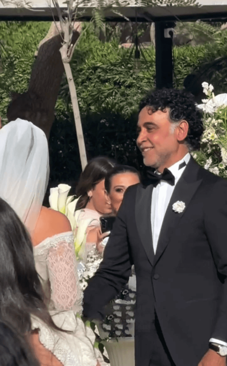 بحضور نجوم الفن.. أول صور من زفاف المخرج هاني خليفة والمنتجة رنا حسانين - صورة 1