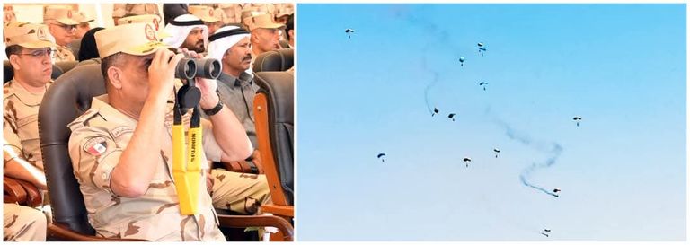 وزير الدفاع يشيد بـ&laquo;الجاهزية القتالية&raquo;.. مناورة بالنار للجيش المصري - صورة 3