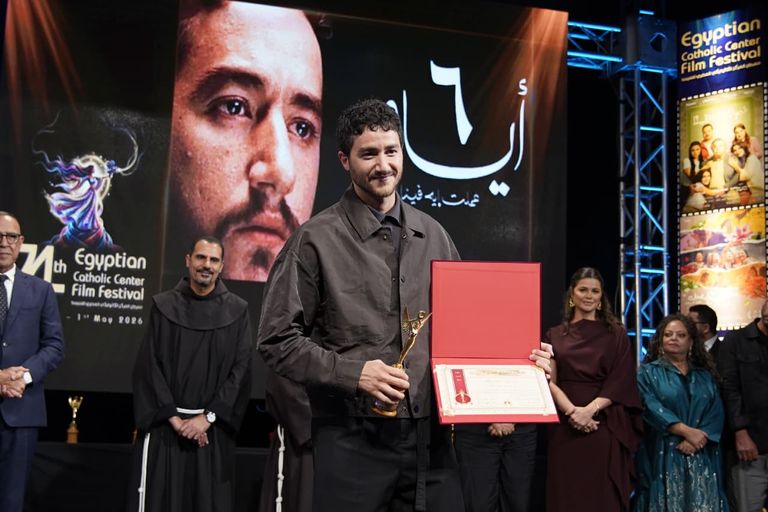 مهرجان المركز الكاثوليكي يكرم أحمد مالك وريهام عبدالغفور (صور) - صورة 1