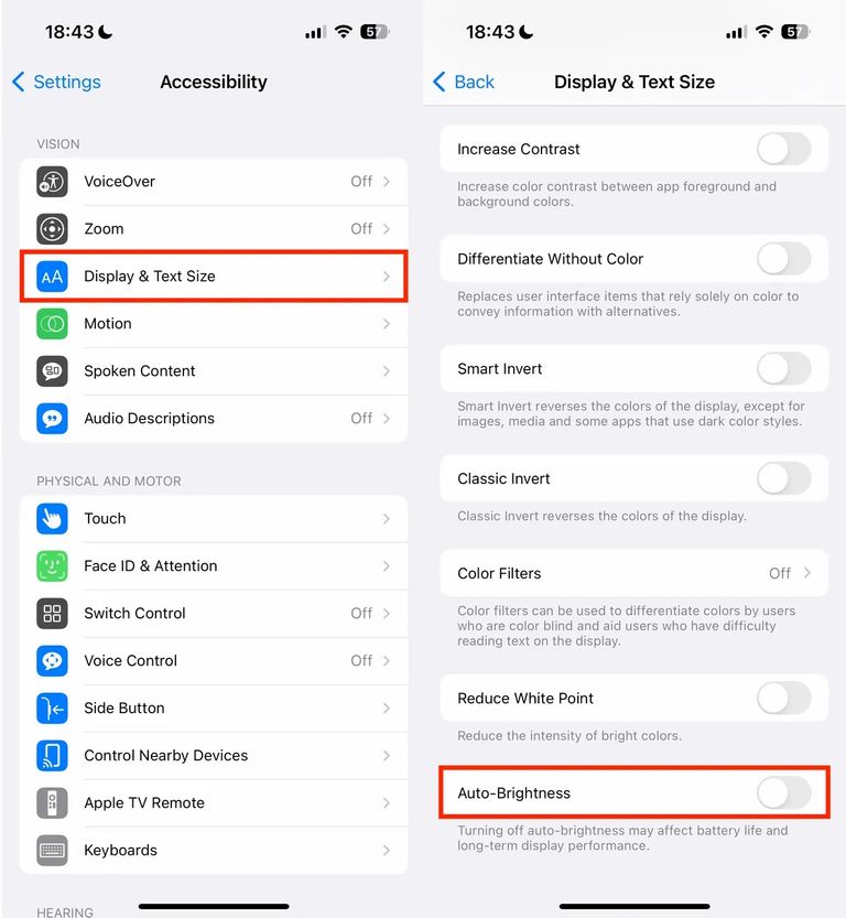حل مشكلة تعتيم شاشة iPhone تلقائيا.. أسباب وطرق سريعة - صورة 1