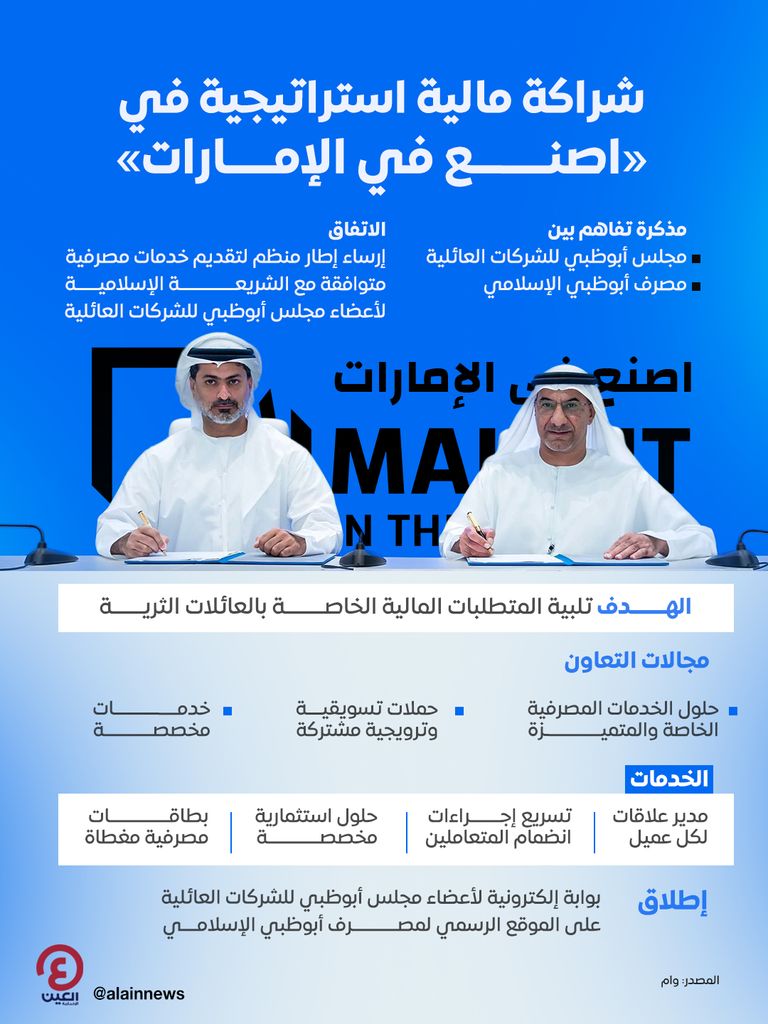 خدمات مصرفية للشركات العائلية تنطلق من &laquo;اصنع في الإمارات 2026&raquo; - صورة 1