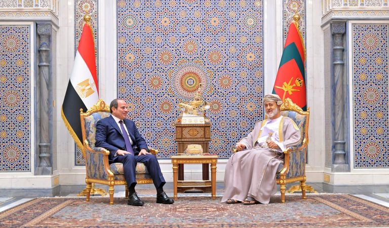 السيسي يؤكد لسلطان عمان رفض مصر لأي تهديد يمس أمن وسيادة الدول العربية - صورة 1