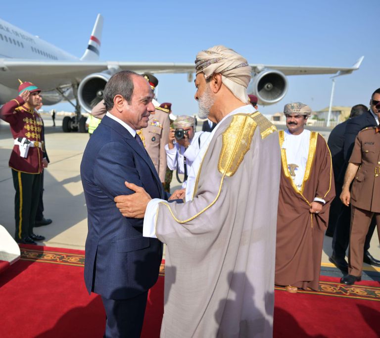 السيسي يؤكد لسلطان عمان رفض مصر لأي تهديد يمس أمن وسيادة الدول العربية - صورة 3