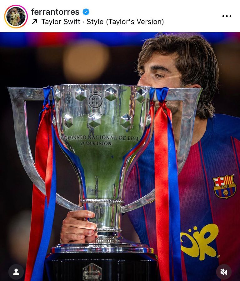 نجم برشلونة يقتحم معركة تايلور سويفت وأوليفيا رودريغو - صورة 1