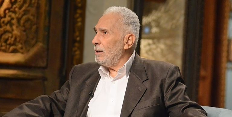 ليلى علوي وخالد جلال ومحمد أبوداود في عزاء عبدالرحمن أبوزهرة - صورة 1