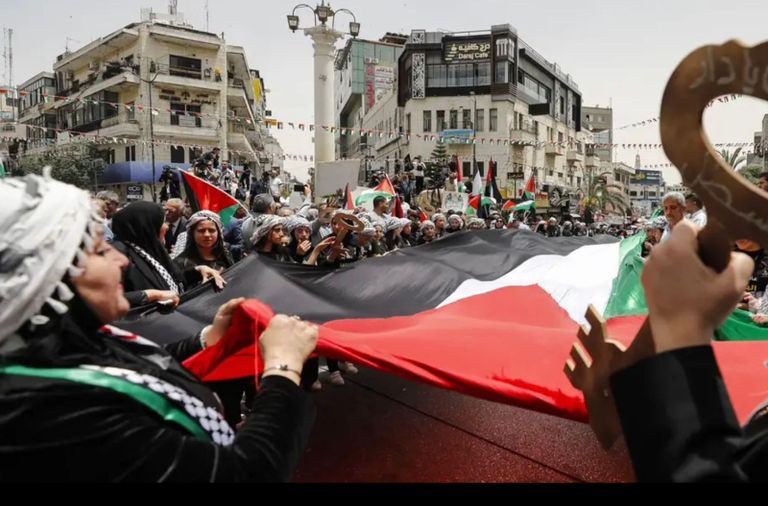 الفلسطينيون يحيون الذكرى السنوية الـ78 للنكبة وسط مخاوف من مستقبل غامض - صورة 1