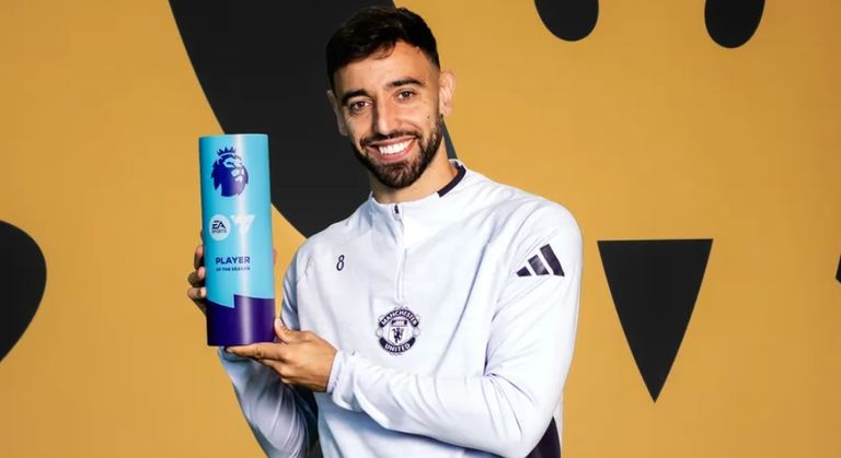 اختار ديكلان رايس.. برونو فرنانديز لاعب الموسم بإنجلترا - صورة 2