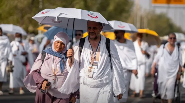 خريطة الطقس في مكة والمدينة أيام عيد الأضحى.. حر ورياح مثيرة للأتربة - صورة 1