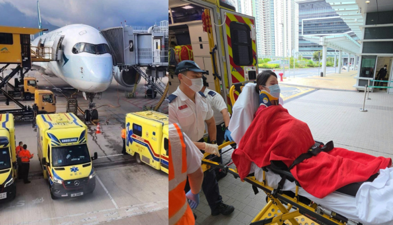 رحلة إلى هونغ كونغ تتحول لمأساة.. 10 إصابات جراء اضطرابات جوية عنيفة - صورة 1